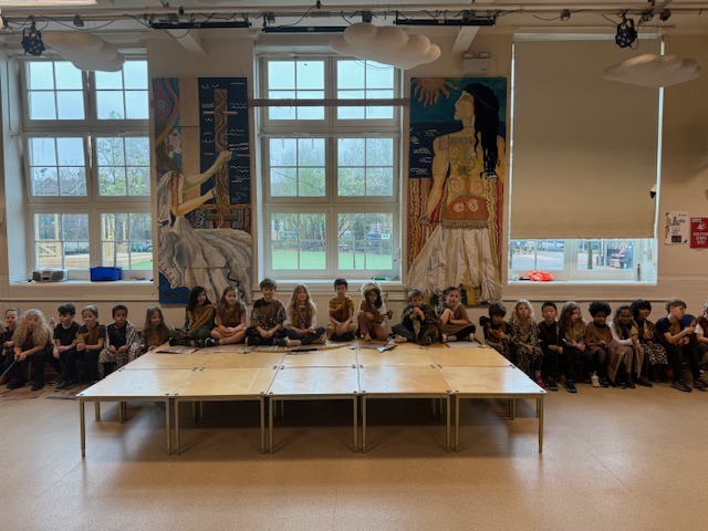Crystal's class assembly photo Crystal's class assembly photo