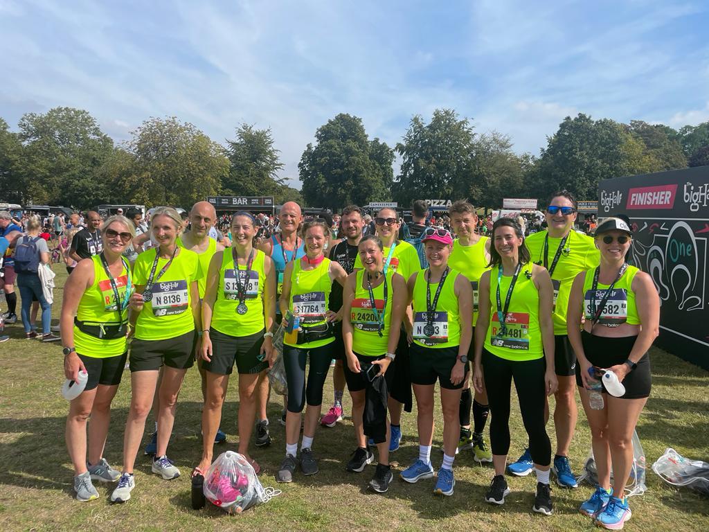 Big Half 2023 Kilmorie team photo