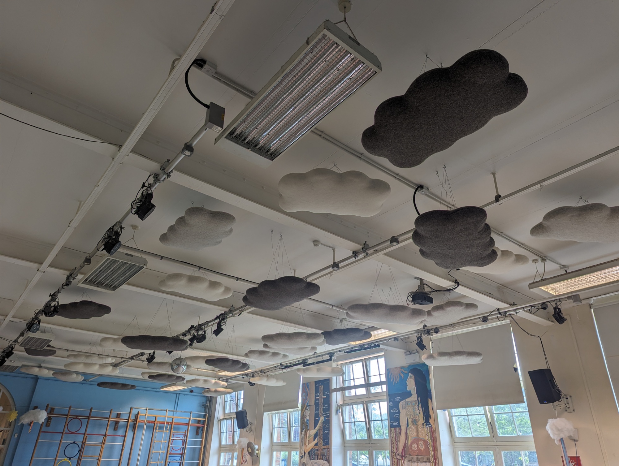 Sound Proofing in main hall photo