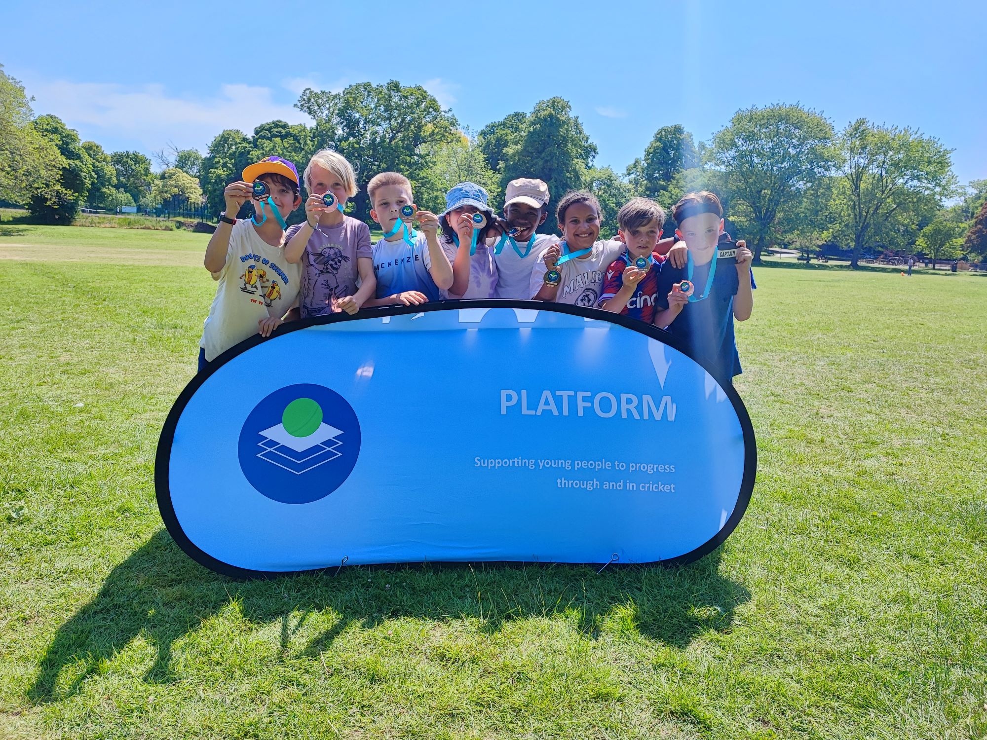 Platform Cricket team photo